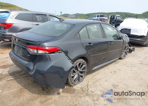 2020 Toyota Corolla Se z USA, uszkodzony, nr VIN JTDS4RCE8LJ042066